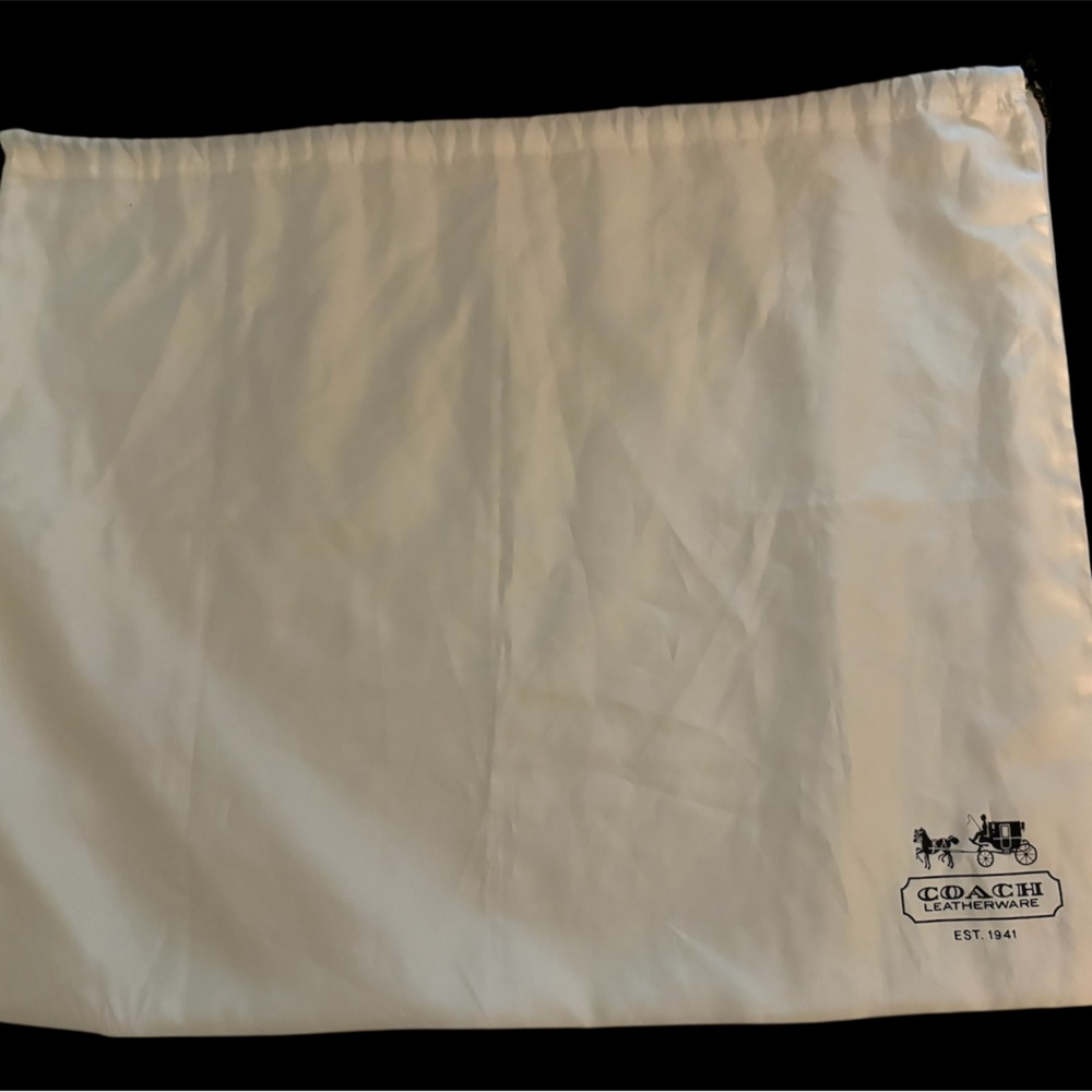 Coach Cream Dust Bag